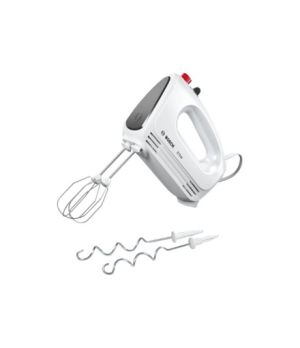 Bosch | Hand Mixer | MFQ22100 CleverMixx | Hand Mixer | 375 W | Number of speeds 4 | Turbo mode | White/Dark Grey