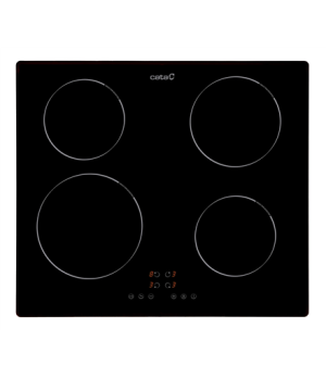 CATA | IB 6304 BK | Hob | Induction | Number of burners/cooking zones 4 | Touch | Timer | Black