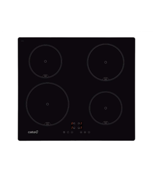 CATA | IB 6304 BK | Hob | Induction | Number of burners/cooking zones 4 | Touch | Timer | Black