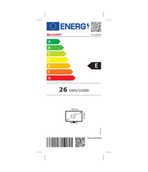 Sharp | 32FA2E | 32" (80 cm) | No Operanting system | HD | Black