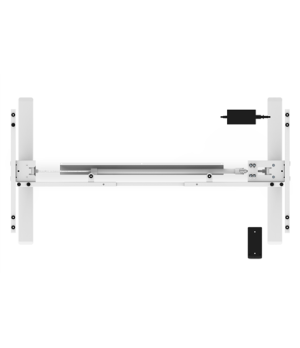 Desk frame | 71.5 - 121.5 cm | Maximum load weight 70 kg | White