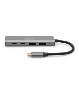 Digitus | USB-C 4 Port HUB 2x USB-A + 2x USB-C Gen2 | DA-70245 | USB-C Hub