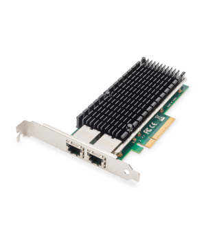 Digitus | 10Gbps Dual Port Ethernet Server adapter PCIe X8, Intel X540 BT2 | DN-10163