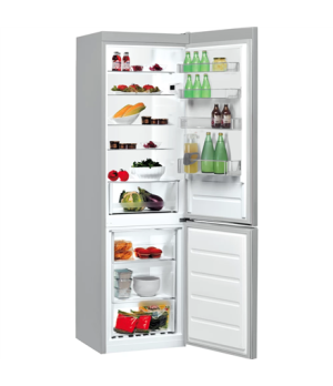 INDESIT | LI9 S1E S | Refrigerator | Energy efficiency class F | Free standing | Combi | Height 201.3 cm | Fridge net capacity 2