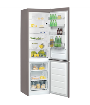 INDESIT | Refrigerator | LI9 S2E X | Energy efficiency class E | Free standing | Combi | Height 201.3 cm | Fridge net capacity 2