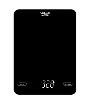 Adler | Kitchen Scale | AD 3177b | Maximum weight (capacity) 10 kg | Black