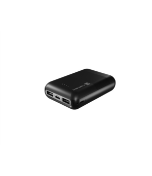 Natec | Power Bank | Trevi Compact | 10000 mAh | 1 x USB-C, 2 x USB A, 1x Micro USB | Black