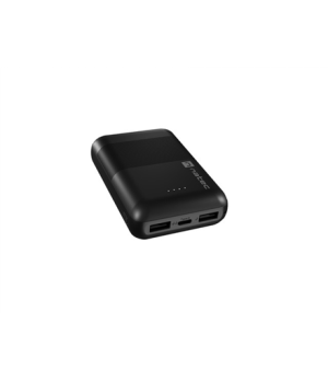 Natec | Power Bank | Trevi Compact | 10000 mAh | 1 x USB-C, 2 x USB A, 1x Micro USB | Black