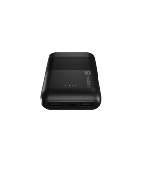 Natec | Power Bank | Trevi Compact | 10000 mAh | 1 x USB-C, 2 x USB A, 1x Micro USB | Black