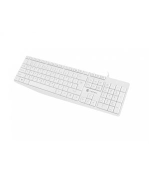 Natec | Keyboard | Nautilus NKL-1951 | Keyboard | Wired | US | White | USB Type-A | 390 g