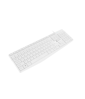 Natec | Keyboard | Nautilus NKL-1951 | Keyboard | Wired | US | White | USB Type-A | 390 g