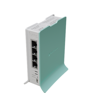 MikroTik hAP ax lite Router | hAP ax lite Router | L41G-2axD | 802.11ax | 574 Mbit/s | Ethernet LAN (RJ-45) ports 4 | Mesh Suppo