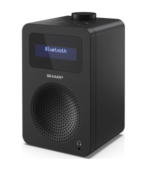 Sharp DR-430(BK) Digital Radio, FM/DAB/DAB+, Bluetooth 5.0, Midnight Black | Sharp | Digital Radio | DR-430(BK) | Midnight Black