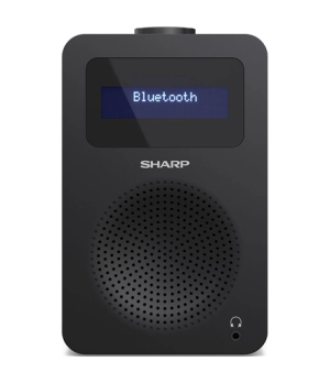 Sharp DR-430(BK) Digital Radio, FM/DAB/DAB+, Bluetooth 5.0, Midnight Black | Sharp | Digital Radio | DR-430(BK) | Midnight Black