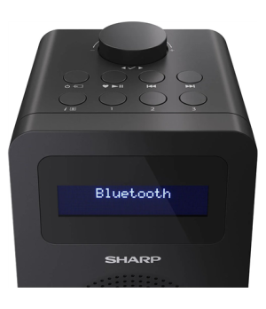 Sharp DR-430(BK) Digital Radio, FM/DAB/DAB+, Bluetooth 5.0, Midnight Black | Sharp | Digital Radio | DR-430(BK) | Midnight Black