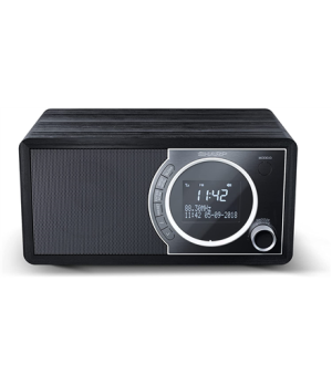 Sharp DR-450(BK) Digital Radio, FM/DAB/DAB+, Bluetooth 4.2, Alarm function, Midnight Black | Sharp | Digital Radio | DR-450(BK) 