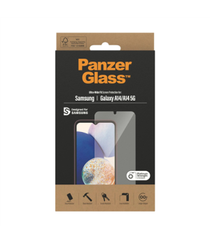 PanzerGlass | Ultra Wide fit | Screen Protector | Samsung | Galaxy A14/A14 5G | Transparent