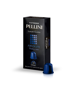 Pellini Top Luxury Absolute Ground coffee capsules Coffee Capsules for Nespresso coffee machines 10 capsules 100% Arabica 50 g