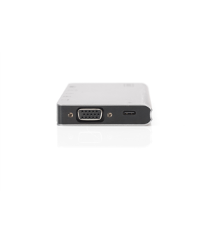 Digitus | USB-C Multiport Travel Dock | DA-70866 | Docking station | Ethernet LAN (RJ-45) ports 1 | VGA (D-Sub) ports quantity 1