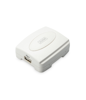 Digitus | USB Print Server, 1-Port 1x RJ45, 1x USB A, USB 2.0 | DN-13003-2 | White