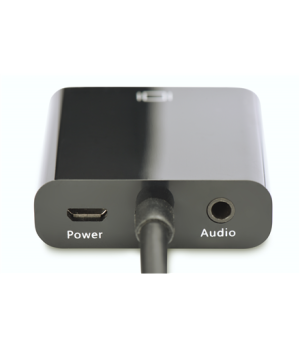 Digitus | HDMI to VGA converter adapter | DA-70461 | Black
