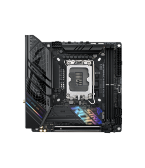 Asus ROG STRIX B760-I GAMING WIFI Processor family Intel Processor socket  LGA1700 DDR5 DIMM Memory slots 2 Supported hard disk 