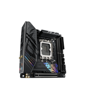 Asus ROG STRIX B760-I GAMING WIFI Processor family Intel Processor socket  LGA1700 DDR5 DIMM Memory slots 2 Supported hard disk 