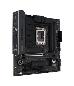 Asus | TUF GAMING B760M-PLUS D4 | Processor family Intel | Processor socket  LGA1700 | DDR4 DIMM | Memory slots 4 | Supported ha