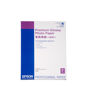 Epson Premium Glossy Photo Paper, DIN A2, 255g/m2, 25 Sheets