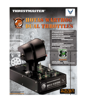 Thrustmaster | Hotas Warthog Dual Throttles | Black