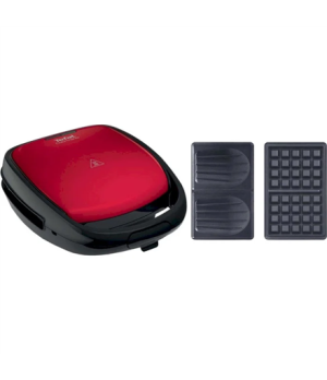 TEFAL Sandwich Maker SW341031 700 W Number of plates 2 Red/Black