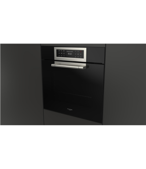 Fulgor Oven FCLPO 6215 P TEM BK Cluster Concept 65 L Multifunctional Pyrolysis Touch Height 59.6 cm Width 59.2 cm Black Glass