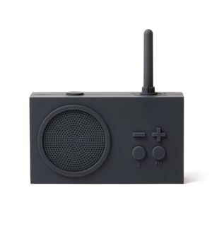 LEXON | FM radio and wireless speaker | TYKHO3 | W | Bluetooth | Dark Grey | Wireless connection