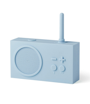 LEXON | FM radio and wireless speaker | TYKHO3 | W | Bluetooth | Light Blue | Wireless connection