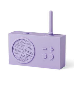 LEXON | FM radio and wireless speaker | TYKHO3 | W | Bluetooth | Light Lilac | Wireless connection