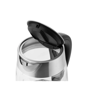 Gallet | Kettle | GALBOU792 | Electric | 2200 W | 1.8 L | Glass | 360° rotational base | Black