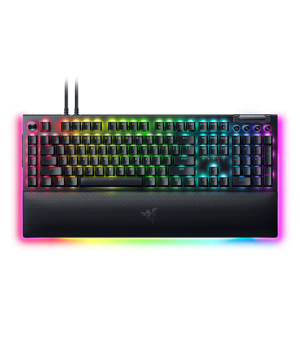 Razer | Mechanical Gaming Keyboard | BlackWidow V4 Pro | Gaming Keyboard | Wired | RGB LED light | NORD | Black | Numeric keypad