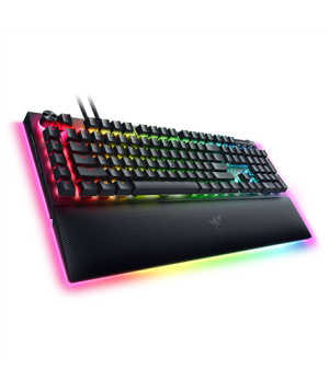 Razer | Mechanical Gaming Keyboard | BlackWidow V4 Pro | Gaming Keyboard | Wired | RGB LED light | NORD | Black | Numeric keypad