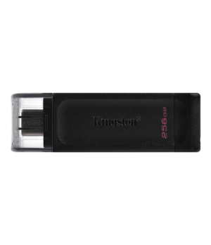 Kingston | USB Flash Drive | DataTraveler 70 | 256 GB | USB 3.2 Gen 1 Type-C | Black