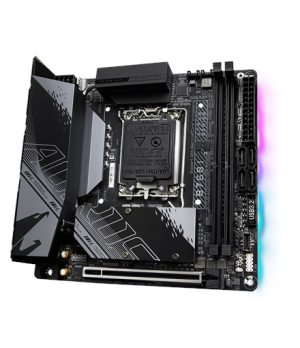 Gigabyte | B760I AORUS PRO DDR4 1.0 M/B | Processor family Intel | Processor socket  LGA1700 | DDR4 DIMM | Memory slots 2 | Supp