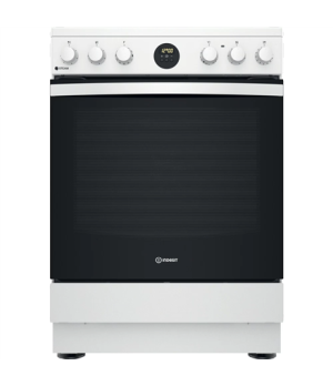 INDESIT | Cooker | IS67V8CHW/E | Hob type Vitroceramic | Oven type Electric | White | Width 60 cm | Grilling | Depth 60 cm | 69 