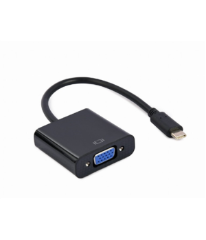 Cablexpert | USB Type-C to VGA adapter cable | A-CM-VGAF-01 | Black | USB Type-C | VGA | 0.15 m