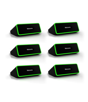 Evoko Kleeo Desk Manager, 6-Pack | Evoko | Kleeo Desk Manager, 6-Pack | 2.05 " | Landscape | Wi-Fi | Touchscreen