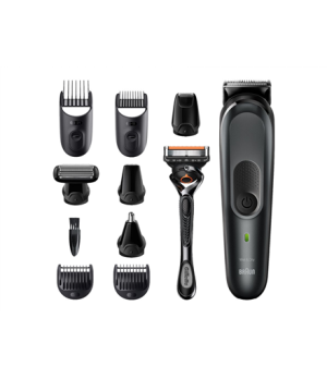 Braun | All-in-one trimmer | MGK 7321 | Cordless | Number of length steps 13 | Black