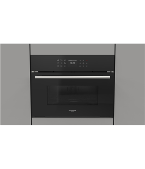 Fulgor | FGMO 4508 TEM BK DIAMOND | Microwave Oven With Grill | Built-in | 900 W | Grill | Black Glass