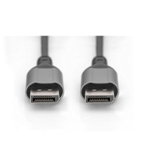 Digitus | 8K DisplayPort Connection Cable | DB-340105-010-S | DisplayPort to DisplayPort DisplayPort Male (Version 1.4) | Displa