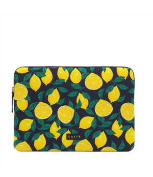 Casyx | SLVS-000002 | Casyx for MacBook | Fits up to size 13 ”/14 " | Sleeve | Midnight Lemons | Waterproof