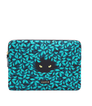 Casyx | SLVS-000001 | Casyx for MacBook | Fits up to size 13 ”/14 " | Sleeve | Spying Cat | Waterproof