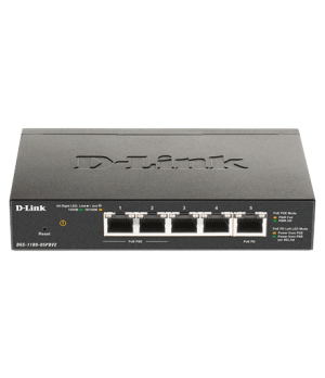 D-Link | 5-Port Gigabit PoE Smart Managed Switch and PoE Extender | DGS-1100-05PDV2 | Web managed | Desktop | Power supply type 