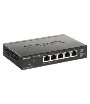 D-Link | 5-Port Gigabit PoE Smart Managed Switch and PoE Extender | DGS-1100-05PDV2 | Web managed | Desktop | Power supply type 